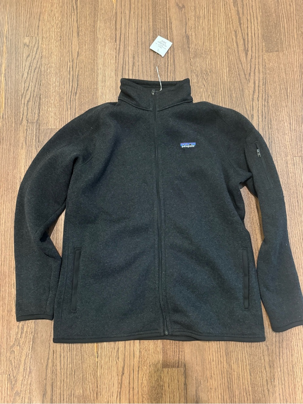 Patagonia Black Full‑Zip Sweater Fleece Jacket